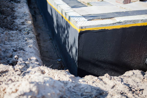 Professional Waterproofing technician working in Wyckoff, NJ